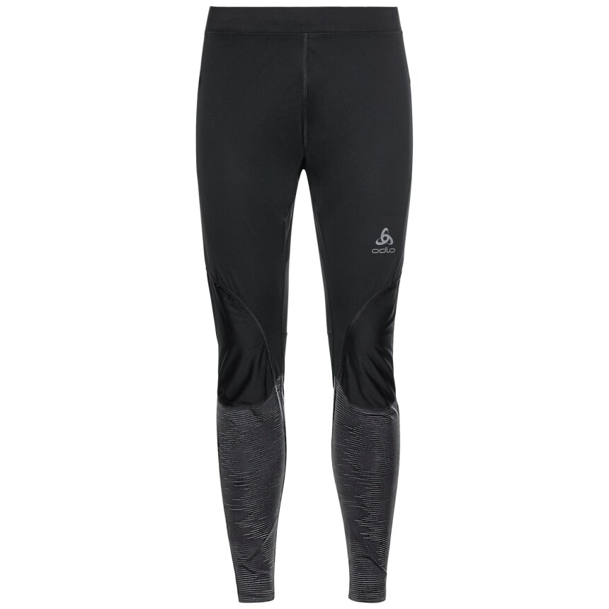 Odlo Zeroweight Warm Herren Lauftights mit Reflektoren M