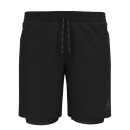 ODLO Active 365 Shorts 7 Inch 2-in-1, Herren Laufhose, Sporthose S