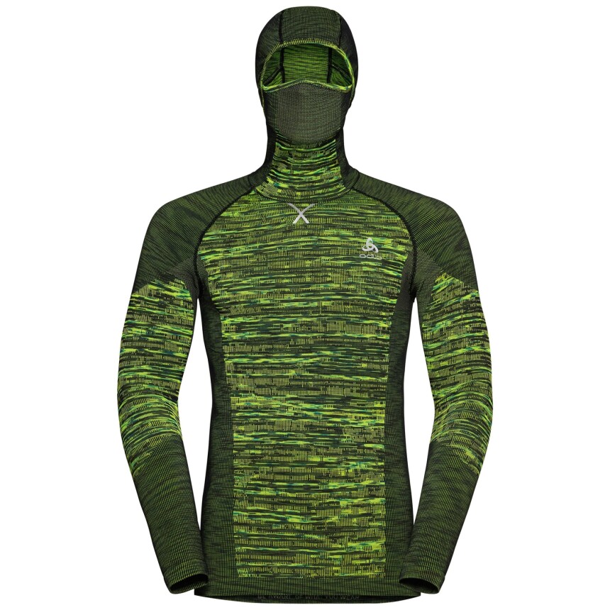 ODLO BLACKCOMB Herren Funktionsshirt mit Gesichtsschutz