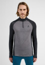 Odlo Herren Performance Wool 150 Base Layer mit Halbreissverschluss