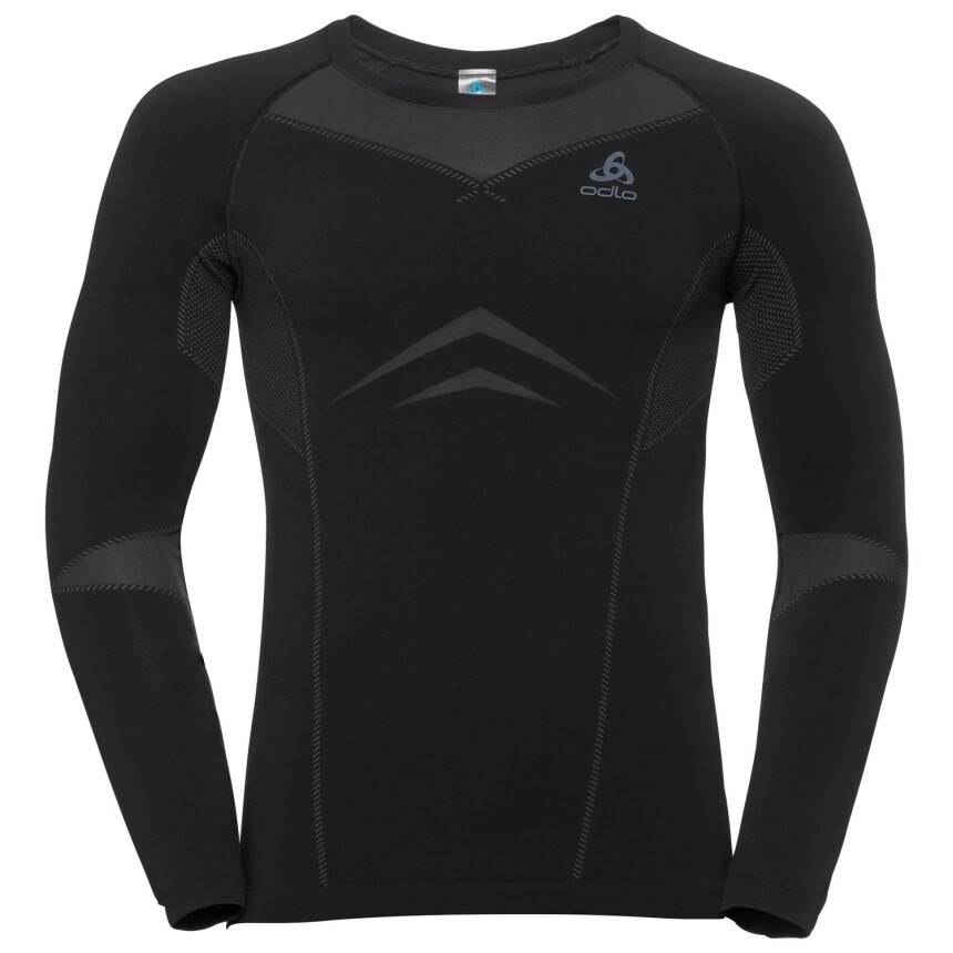 Odlo Herren Performance Evolution Warm Sportunterwäsche Langarm-Shirt L