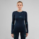 Odlo Damen Performance Evolution Warm Sportunterwäsche Langarm-Shirt