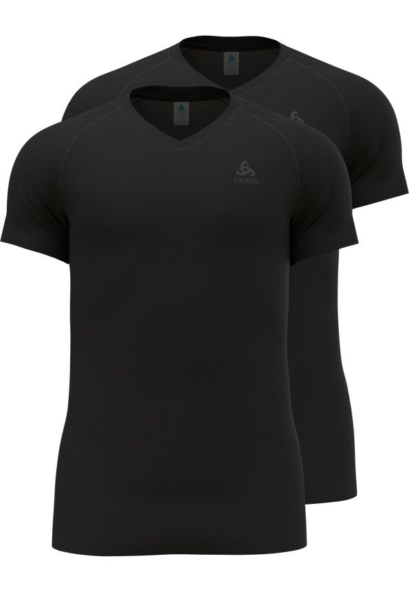 Active Everyday Base-Layer mit V-Ausschnitt Doppelpack