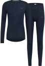 Odlo Herren Active Warm Base-Layer-Set, Langarmshirt und...