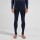 Odlo Herren Active Warm Base-Layer-Set, Langarmshirt und Hose, Marineblau