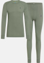 Odlo Herren Active Warm Base-Layer-Set, Langarmshirt und...