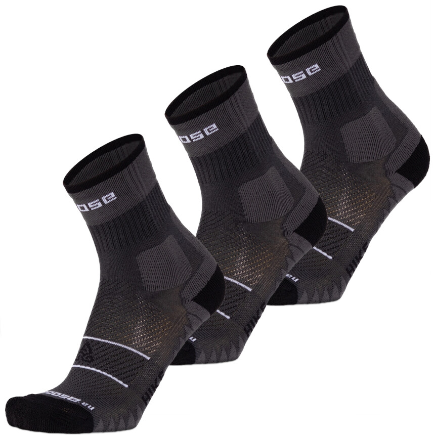 3 Paar MOOSE HIKE Trekkingsocken, Wandersocken, Funktionssocken XL (44-45)