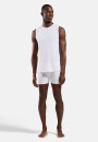 ODLO Active Light Herren Tanktop Baselayer Funktionsshirt ärmellos schnelltrocknend White 141522