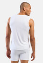 ODLO Active Light Herren Tanktop 2er Pack Baselayer Funktionsshirt ärmellos schnelltrocknend White 141572