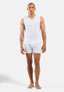 ODLO Active Light Herren Tanktop 2er Pack Baselayer Funktionsshirt ärmellos schnelltrocknend White 141572