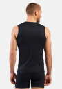 ODLO Active Light Herren Tanktop 2er Pack Baselayer Funktionsshirt ärmellos schnelltrocknend Black 141572