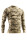 Herren Funktionsshirt DIGITAL langarm, Silberfasern, Camouflage Shirt 1005 sand M