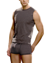 3er Pack T-Shirt LORD Tank Top Muskelshirt Unterhemd Ärmellos weiß L