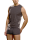 3er Pack T-Shirt LORD Tank Top Muskelshirt Unterhemd Ärmellos dunkelgrau L