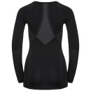 Damen ODLO PERFORMANCE WARM Funktionsunterwäsche Set, black - odlo graphite grey S