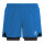 ODLO MILLENNIUM PRO 2-in-1-Shorts, Herren Laufhose, Sporthose blue aster