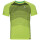 ODLO TOP AION Herren T-Shirt, Kurzarm-Shirt, Sportshirt acid lime melange